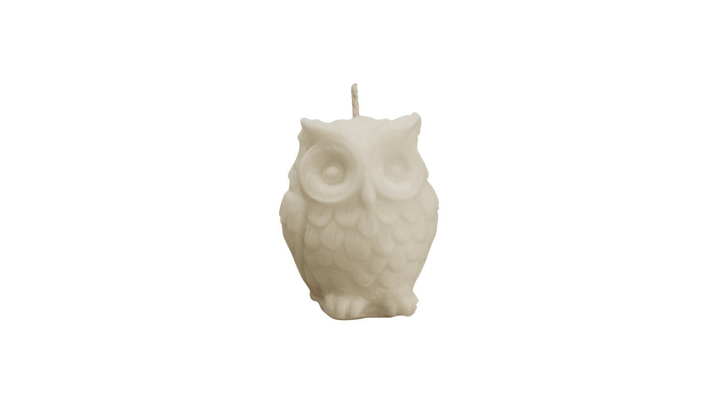 Mini Owl Charm Soy Wax Candle