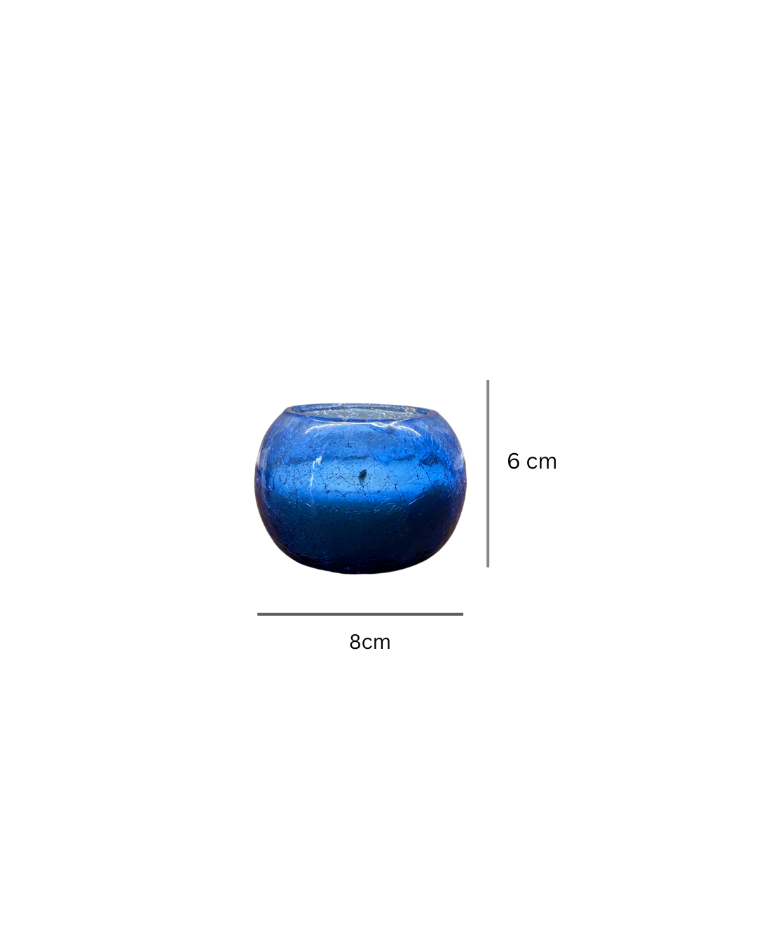 Blue Moonlight Jar Wax Candle
