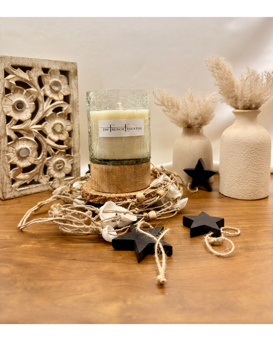 Crackle Aura Jar Candle