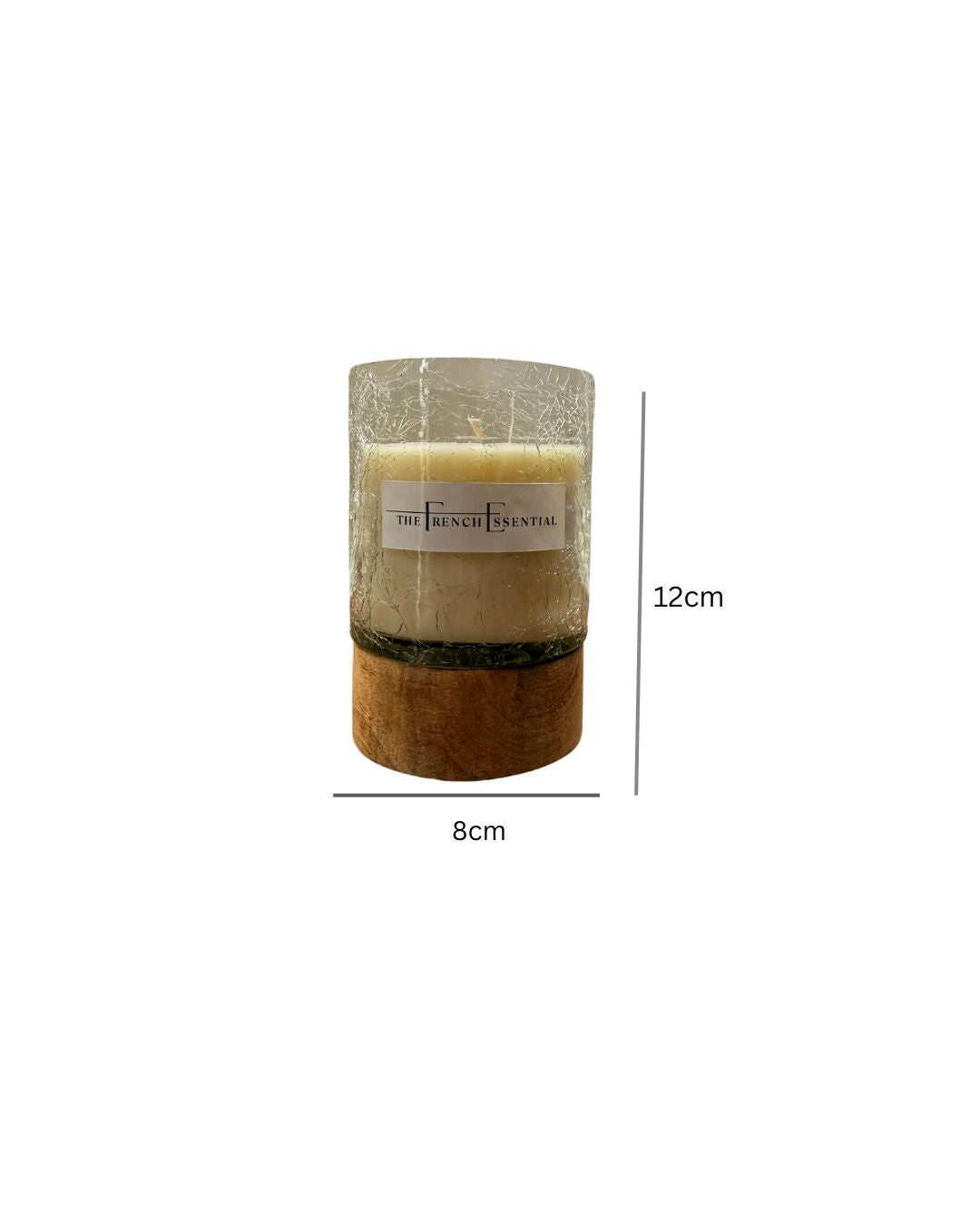 Crackle Aura Jar Candle