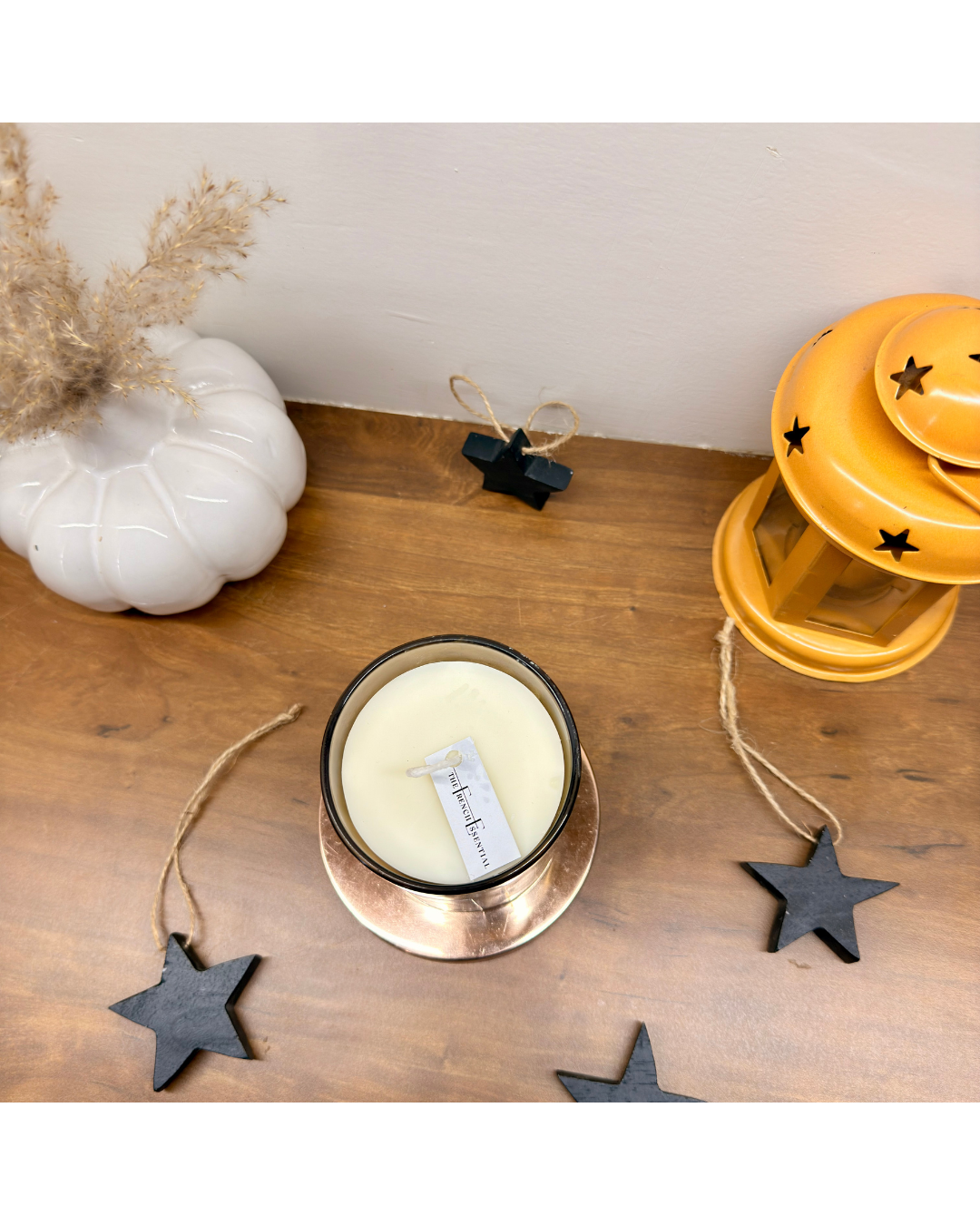 Honey Glass Aura Candle