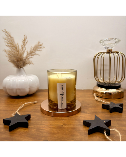 Honey Glass Aura Candle