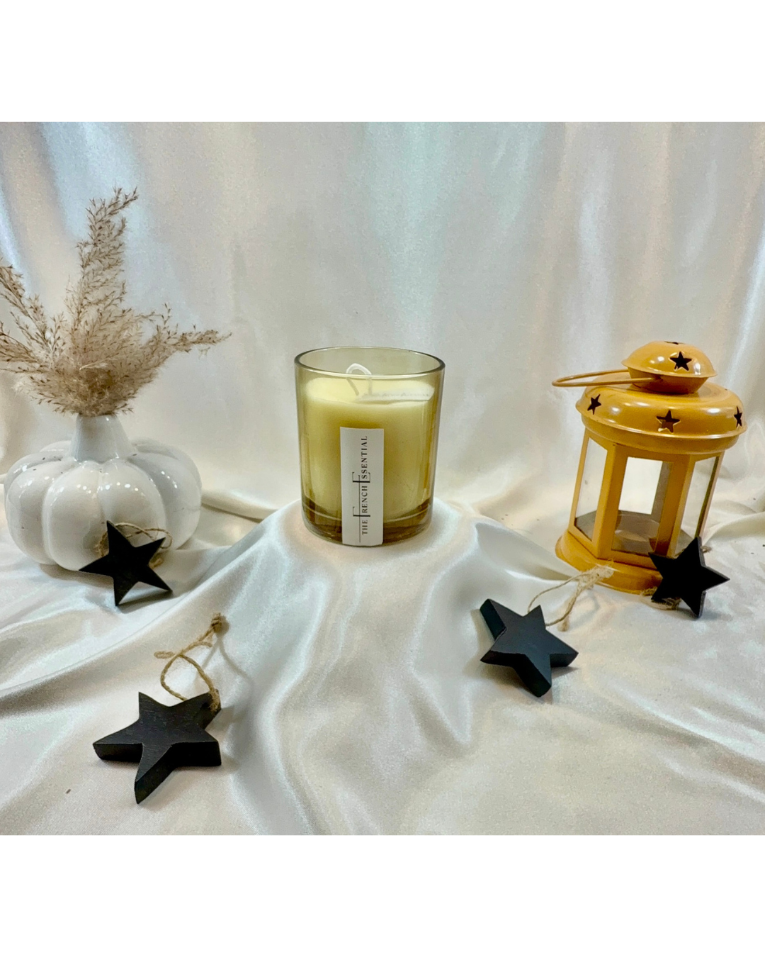 Honey Glass Aura Candle