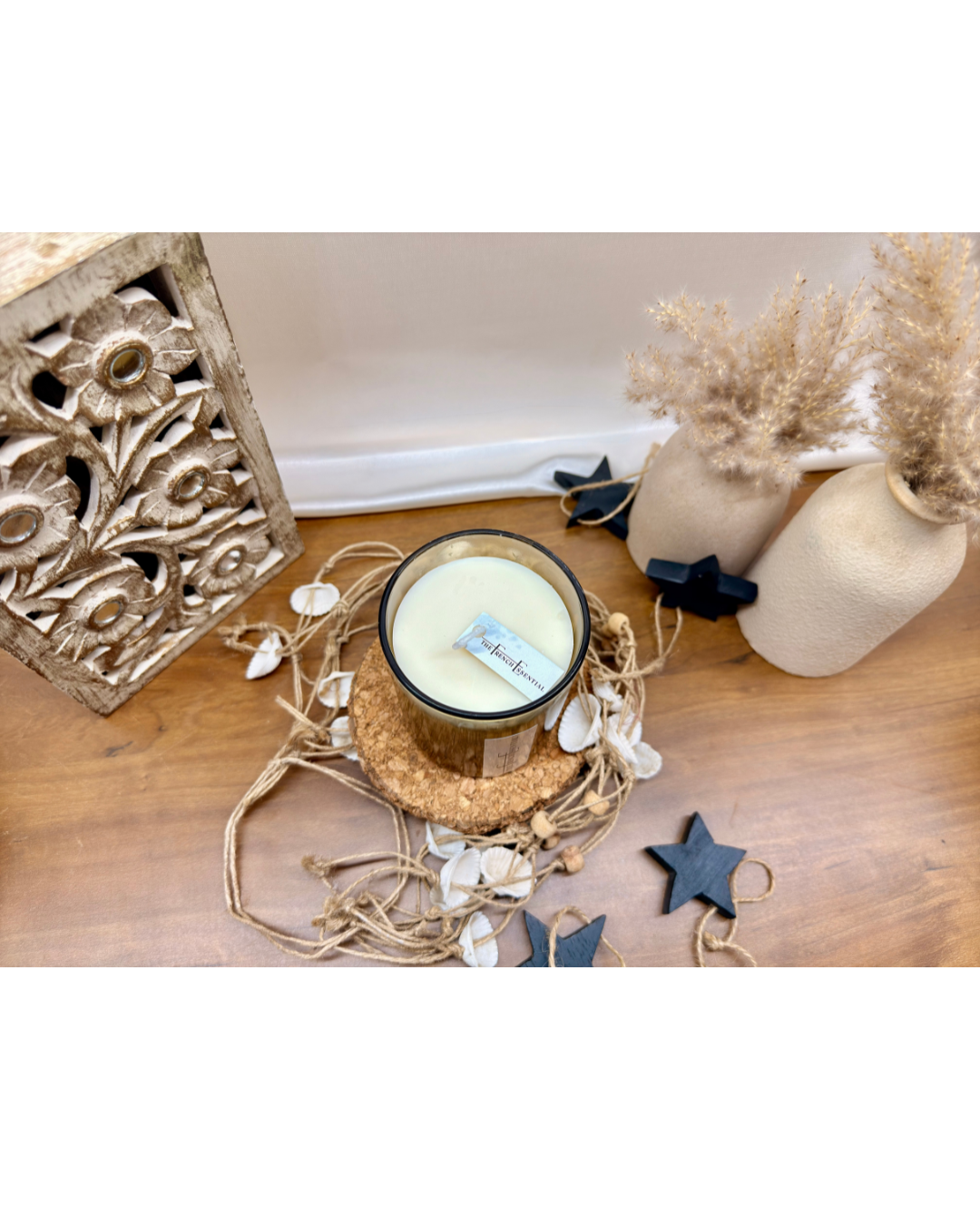 Honey Glass Aura Candle