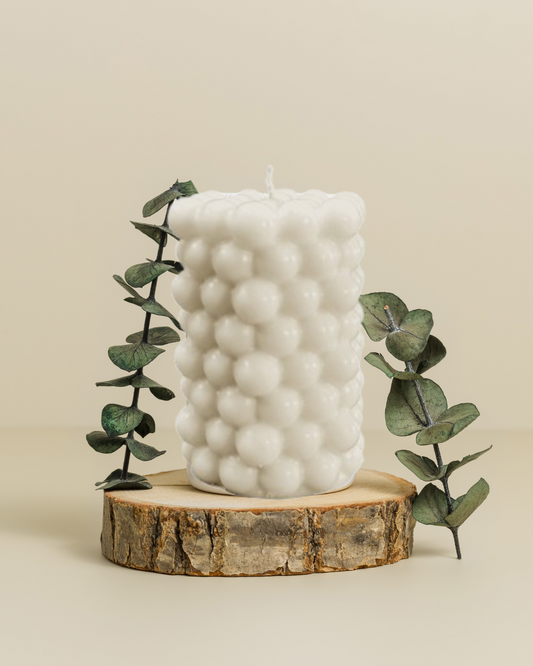 Bubbly Tower Soy Wax Candle